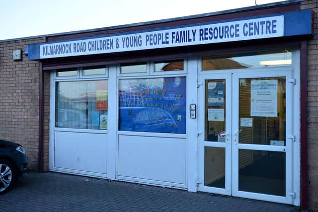 The Kilmarnock Road Children and Young People Family Resource Centre.