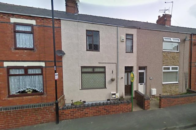 This three bedroom terrace sold for £33,000 in July 2020.