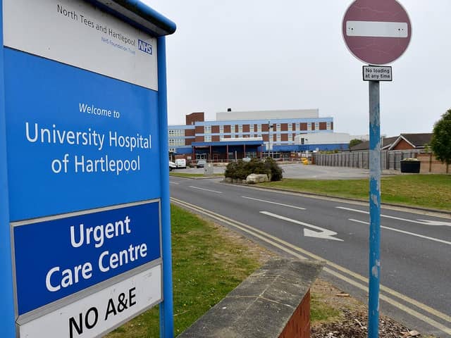 The University Hospital of Hartlepool. Picture by FRANK REID