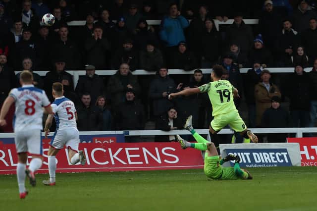 Hartlepool United were heavily beaten by Stockport County at the Suit Direct Stadium. (Credit: Mark Fletcher | MI News)
