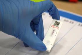 Lateral flow rapid test kits are used in mass testing programmes.