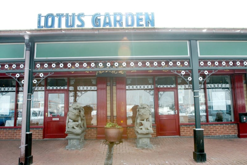 The Lotus Garden was a popular restaurant on Navigation Point.
