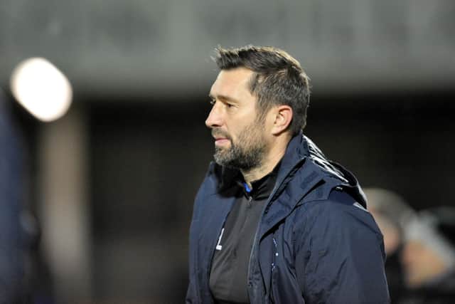 Graeme lee to consider changes for Tranmere Rovers visit. Picture by FRANK REID