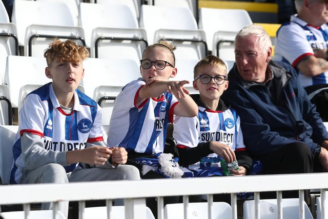 Hartlepool United supporters young and old in attendance at the Suit Direct Stadium. (Credit: Mark Fletcher | MI News)