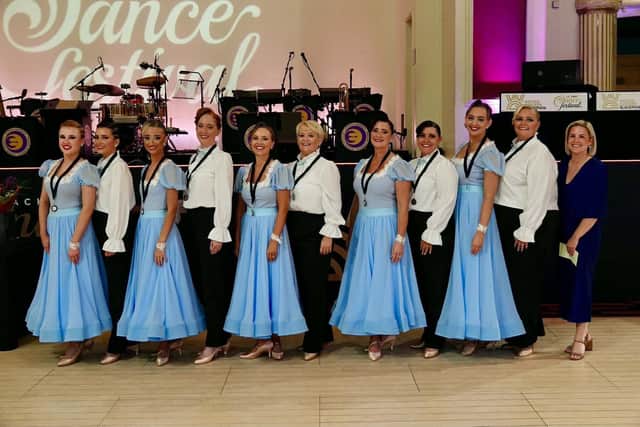 The academy's adult formation team came home in fourth place.