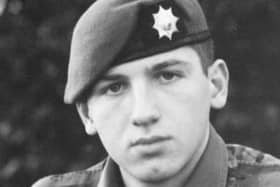 Alan joined the army at the age of 16.