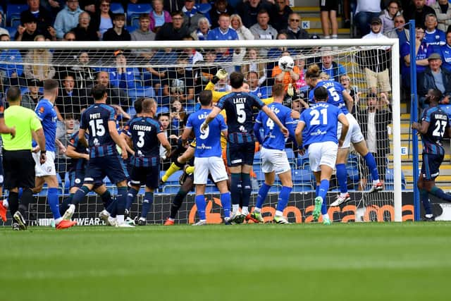 Chesterfield came from 2-0 down to defeat Hartlepool United.