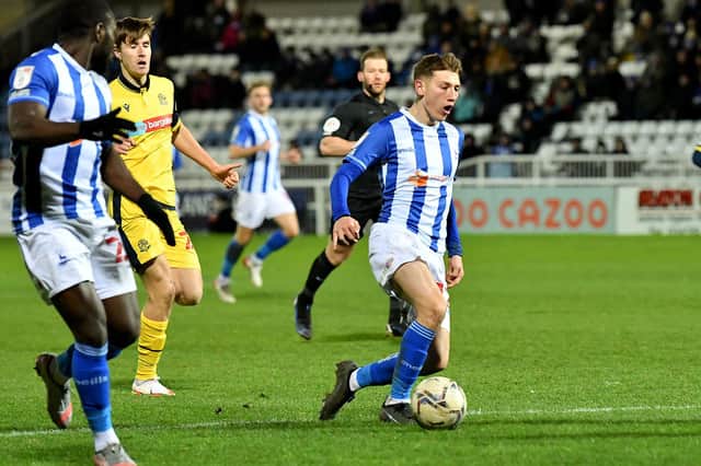 Hartlepool United host Charlton Athletic in the quarter-finals of the Papa John's Trophy. Picture by FRANK REID