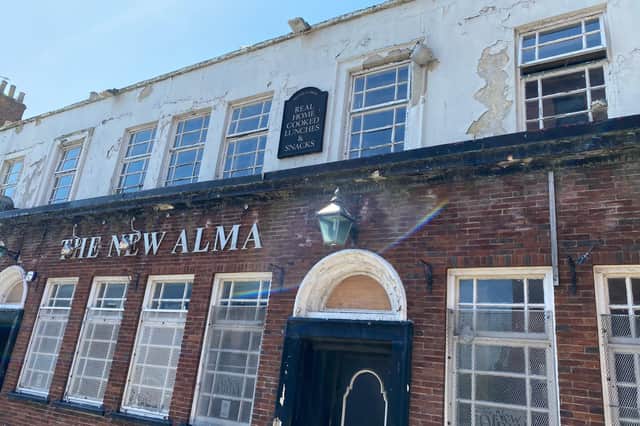 Hartlepool's former New Alma pub.