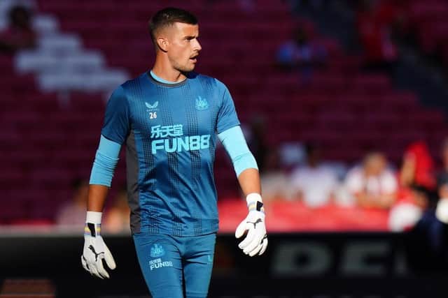 Karl Darlow joined Newcastle United from Nottingham Forest in 2014.  (Photo by Gualter Fatia/Getty Images)