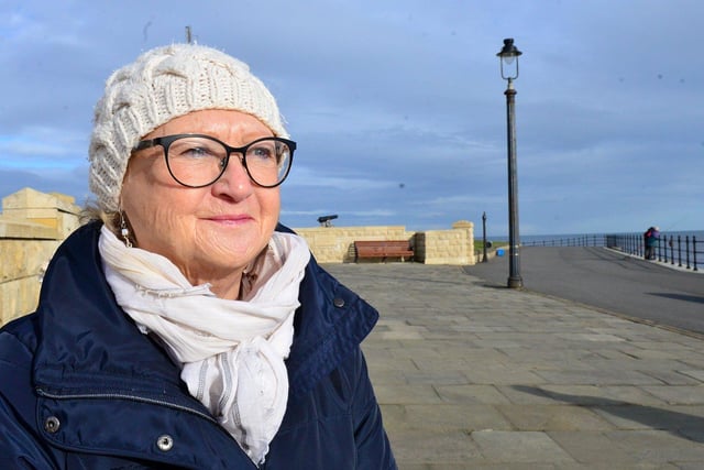 Maureen Ballantyne is photographed at the Headland in February.