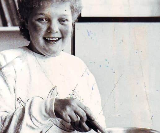 Mandy in 1986.