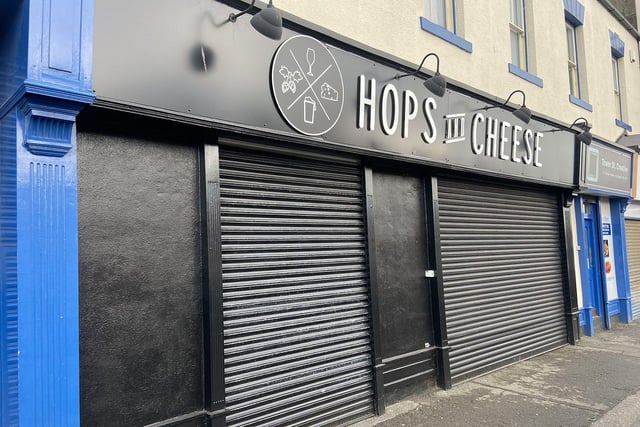 Hops and Cheese is a craft beer bar and the town's only independent cheese shop, earning it a 4.7 out of 5 star rating with 193 reviews.