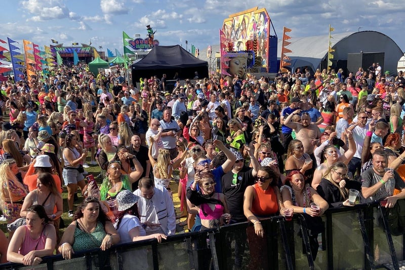 Clubland by the Sea attracted big crowds. Pictures by FRANK REID.
