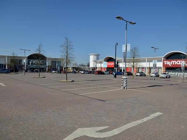 St Peter's Retail Park, Mansfield