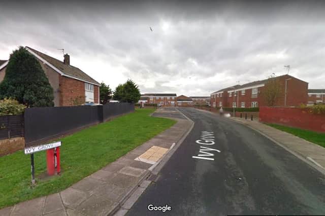 The fire took place at an unoccupied property in Ivy Grove, Hartlepool. Picture: Google