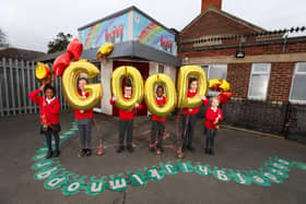 Sacred Heart Primary School is celebrating receiving a "good" Ofsted rating.