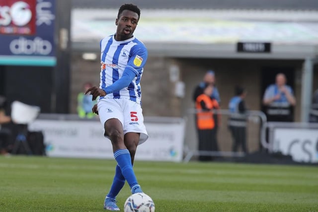 Hartlepool were in talks with Odusina over a return to the club in January with Keith Curle confirming to The Mail a deal was close before the defender, ultimately, opted to remain with Bradford. (Photo by Pete Norton/Getty Images)