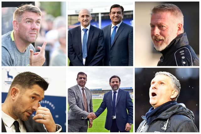 Here are six out the last 11 permanent Hartlepool United managers. How many of them can you name?