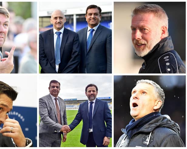 Here are six out the last 11 permanent Hartlepool United managers. How many of them can you name?