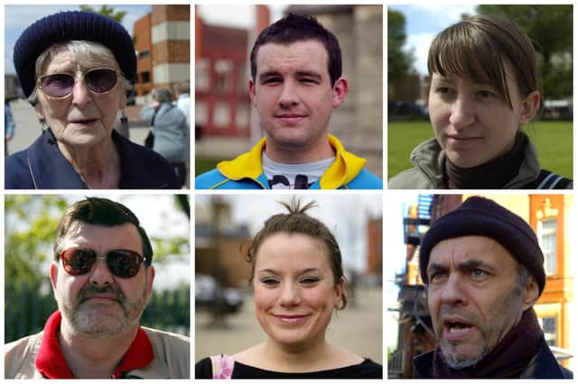 Just some of the Hartlepool people who spoke their minds to the Mail during the Noughties.