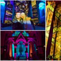 Luxmuralis has opened at Durham Cathedral. Photos by Kevin Brady