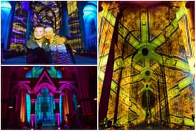 Luxmuralis has opened at Durham Cathedral. Photos by Kevin Brady