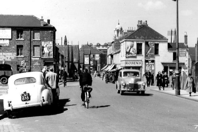 Ward Jackson School is on the left of this picture from 1955. Photo: Hartlepool Library Service.