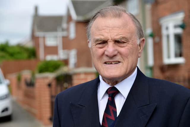 Tug Wilson of the Royal Artillery Association will mark the 75th anniversary of VE Day at his home in Hartlepool. Picture by FRANK REID