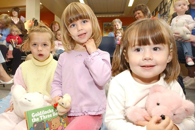 A Teddy Bear's Picnic looked like great fun at Peterlee Library in 2006.