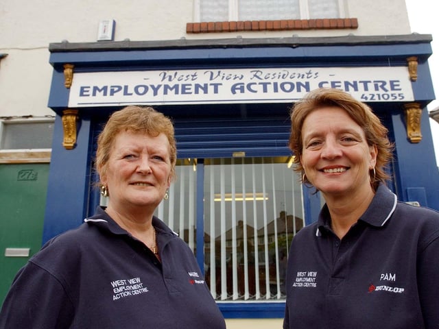 Did you ever visit West View Residents Employment Action Centre, seen here in 2003?