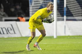 Ben Killip returns from illness to start in goal for Hartlepool United. Picture by FRANK REID
