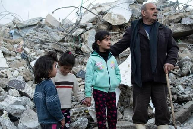 Victims of the earthquake in Syria. Photo: PA