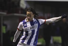 Jamie Sterry made his return for Hartlepool United in the win over Crawley Town. (Credit: Tom West | MI News)