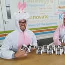 TMD bosses Tom Russell and Bill Pemplington get into the Easter spirit.