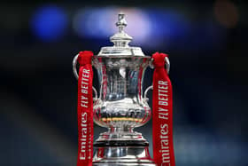 The Emirates FA Cup Trophy (Photo by Alex Pantling/Getty Images)