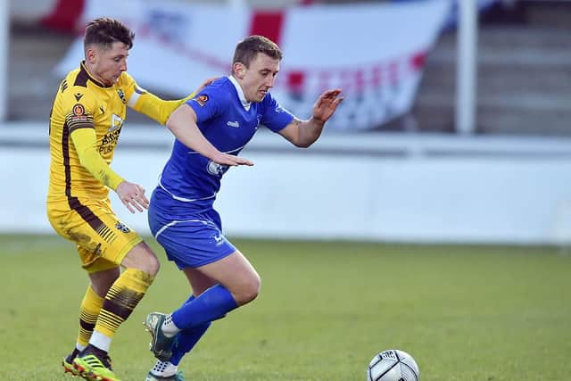 David Ferguson in action for Hartlepool United. Picture by FRANK REID
