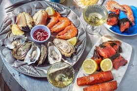 One of Rick Stein's seafood platters.