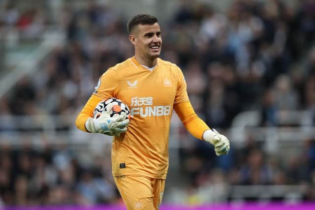 Newcastle United goalkeeper Karl Darlow has been linked with a move to Middlesbrough. (Photo by Ian MacNicol/Getty Images)