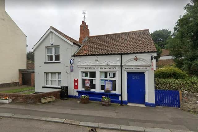Greatham's former Post Office could be transformed into a funeral parlour.