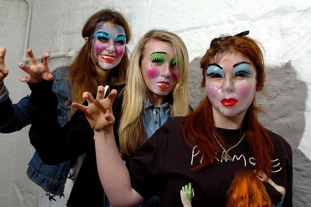 The Heugh Gun Battery held a Halloween 'Deadland' event complete with ghost walks in 2013. Pictured, from left, are: Marianne Holt, Lucy Robson and Georgia Blenkinsop.