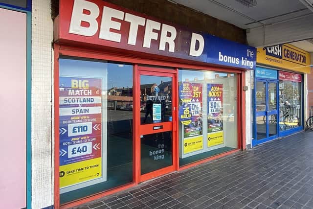The Betfred shop at Middleton Grange Shopping Centre, Hartlepool. Picture by FRANK REID.