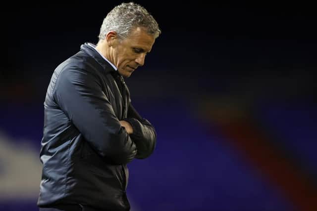 Keith Curle will have plenty to consider upon his arrival at Hartlepool United. (Photo by Clive Brunskill/Getty Images)