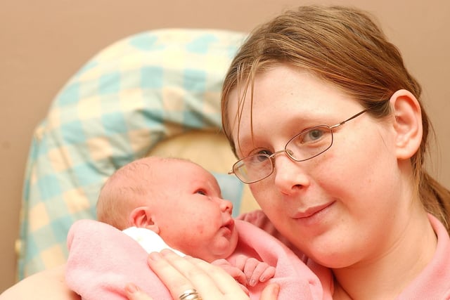 This beautiful baby was delivered at home in 2007.