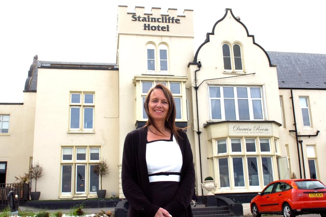 Staincliffe Hotel manager in 2013, Angela Jukes.