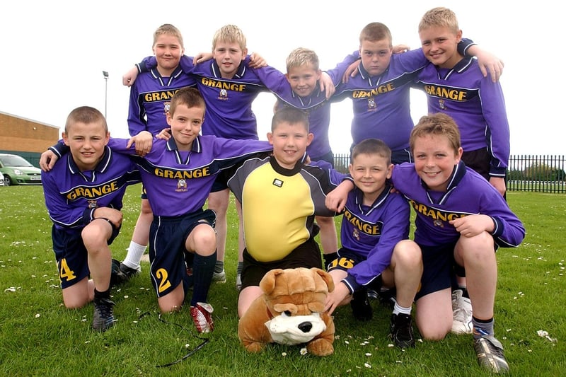 Grange Primary School's team in 2006.