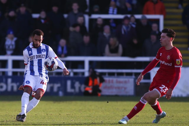 Was fairly anonymous in the first half but for one weak effort at goal. Difficult in a wing-back role but felt more involved after the break with Kemp on the right. (Photo: Michael Driver | MI News)