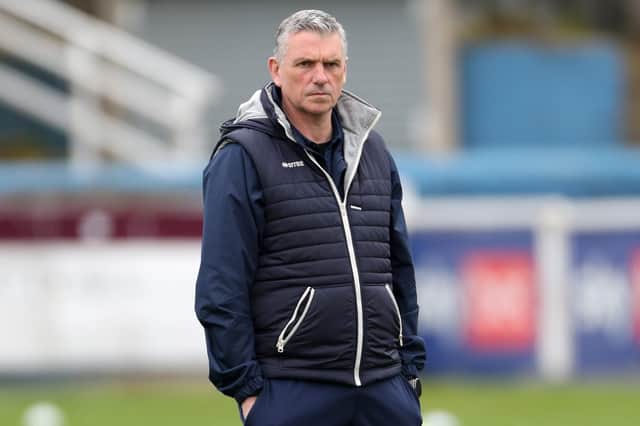 Hartlepool United fall foul to the weather with training ground switch ahead of their trip to AFC Fylde. (Photo: Mark Fletcher | MI News)