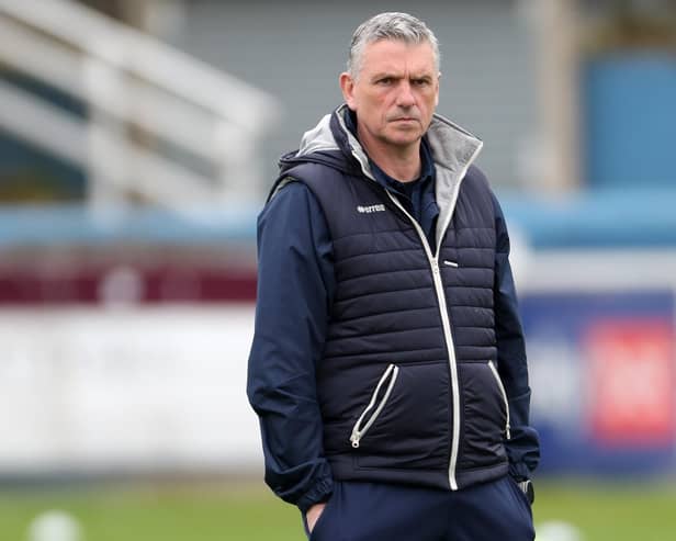 Hartlepool United fall foul to the weather with training ground switch ahead of their trip to AFC Fylde. (Photo: Mark Fletcher | MI News)