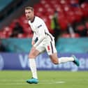England's Jordan Henderson during the UEFA Euro 2020 Group D match at Wembley Stadium, London on Tuesday June 22, 2021./ Photo: Nick Potts/PA Wire.